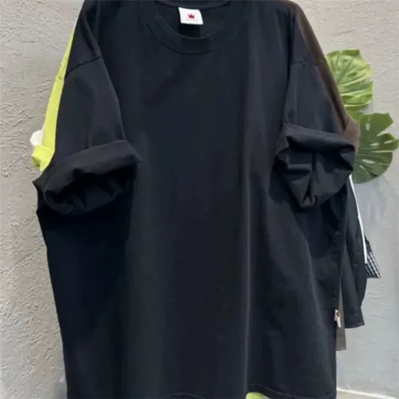 Loose Short Sleeve T-Shirt Women's Black Simple Color Inner Wear Fashionable Versatile Youthful Large Size Top
Loose Short Sleeve T-Shirt Women's Black Simple Color Inner Wear Fashionable Versatile Youthful Large Size Top
