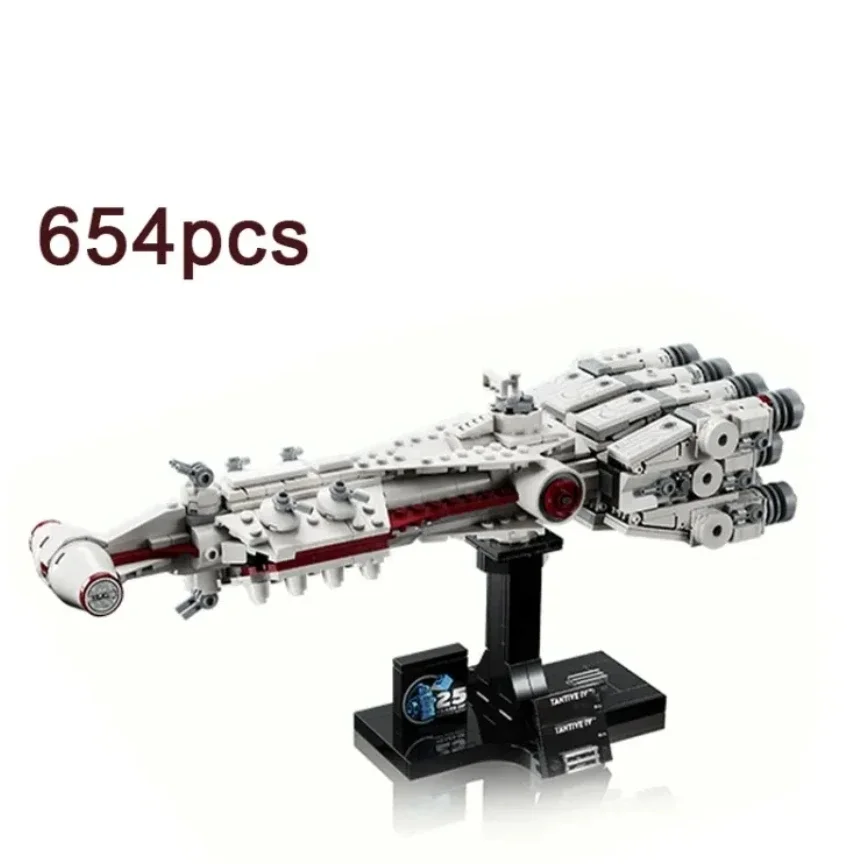 IN STOCK 654pcs Spaceship Building Blocks Bricks Model Assembling Fit 75376 Toys for Children Birthday Gift Set
IN STOCK 654pcs Spaceship Building Blocks Bricks Model Assembling Fit 75376 Toys for Children Birthday Gift Set