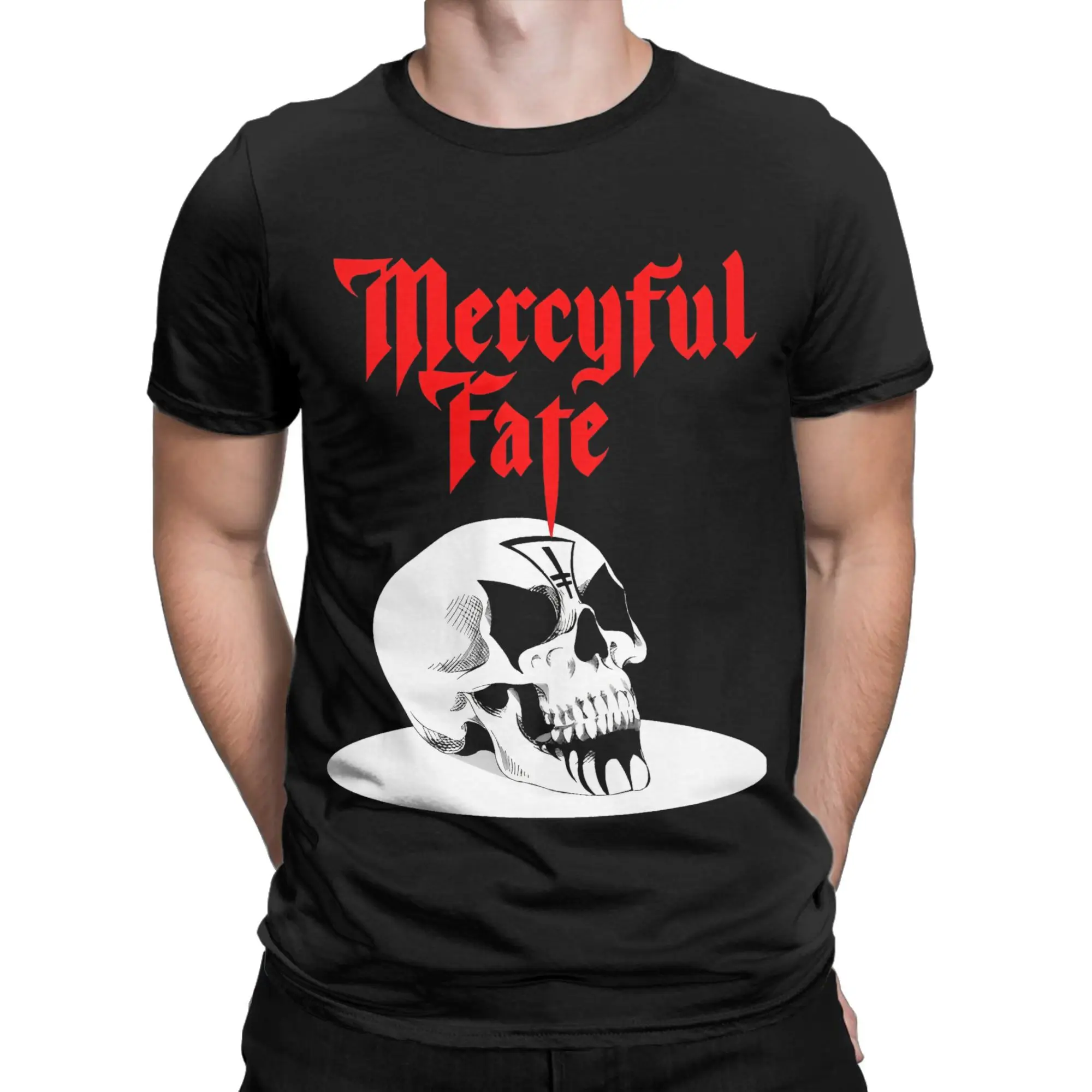 Летняя футболка Mercyful Fate Heavy Metal Band для мужчин и женщин, хлопковые футболки с черепом, топы с короткими рукавами
Летняя футболка Mercyful Fate Heavy Metal Band для мужчин и женщин, хлопковые футболки с черепом, топы с короткими рукавами