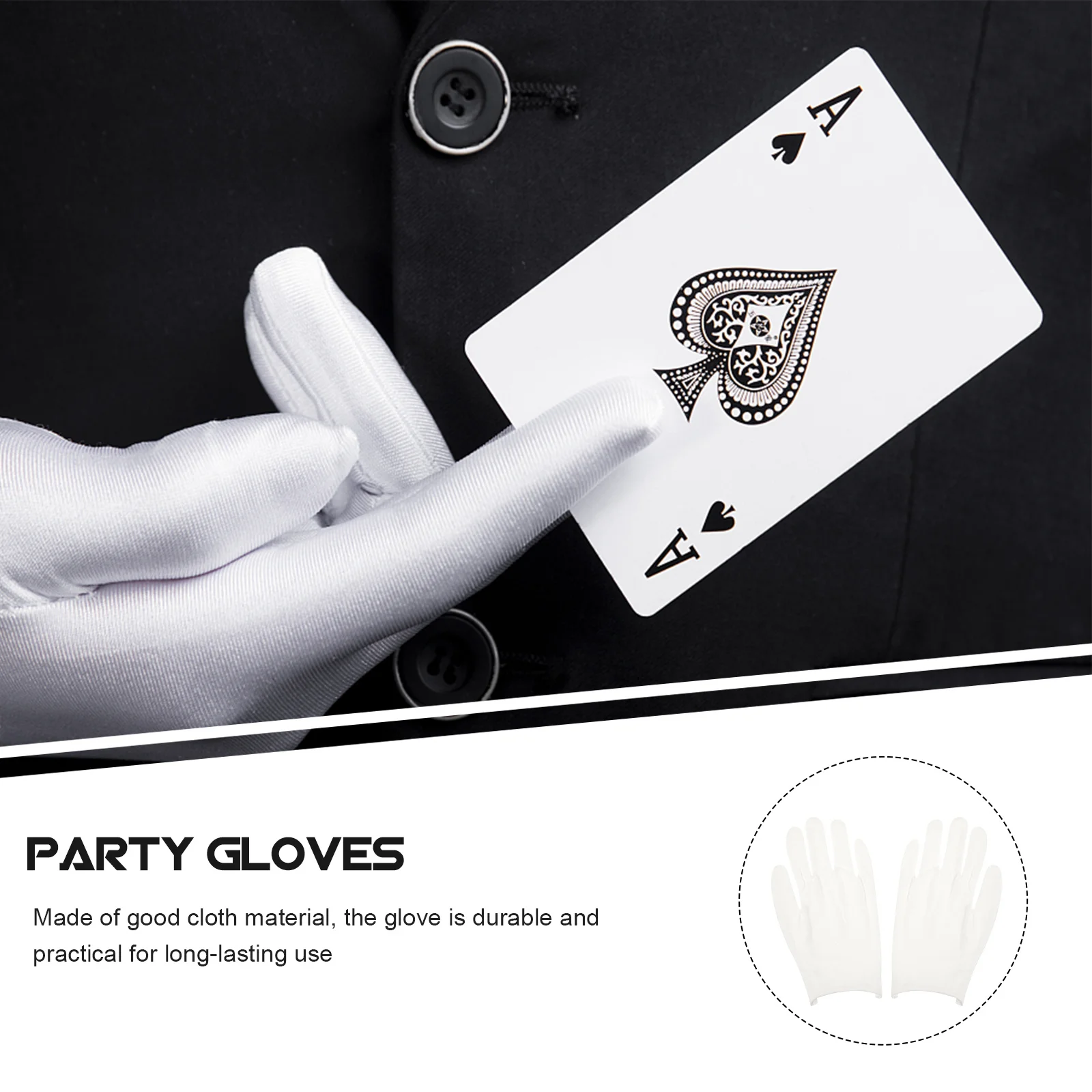 1Pair Durable Party Gloves Breathable Dance Performance Stage Decorative Gloves Performance Supplies Party Glovesstage
1Pair Durable Party Gloves Breathable Dance Performance Stage Decorative Gloves Performance Supplies Party Glovesstage
