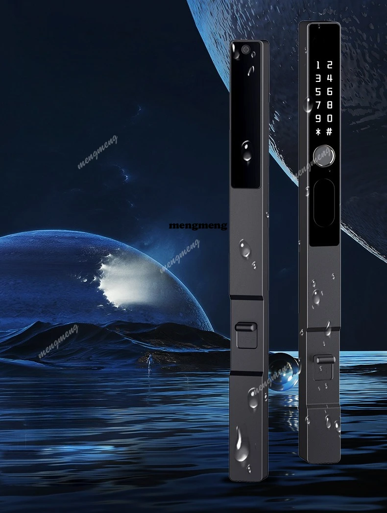 Waterproof and rainproof home improvement commercial smart lock narrow-sided graffiti smart fingerprint lock
Waterproof and rainproof home improvement commercial smart lock narrow-sided graffiti smart fingerprint lock