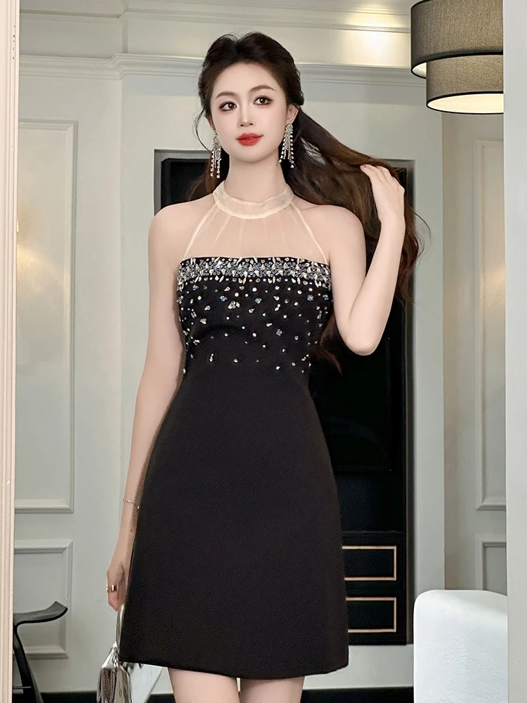 Hebe Sle Sexy Svel Ne Hanging Dr Bla Ele High-End Feeling A-Line Skirt for Women ort Par Dr
Hebe Sle Sexy Svel Ne Hanging Dr Bla Ele High-End Feeling A-Line Skirt for Women ort Par Dr