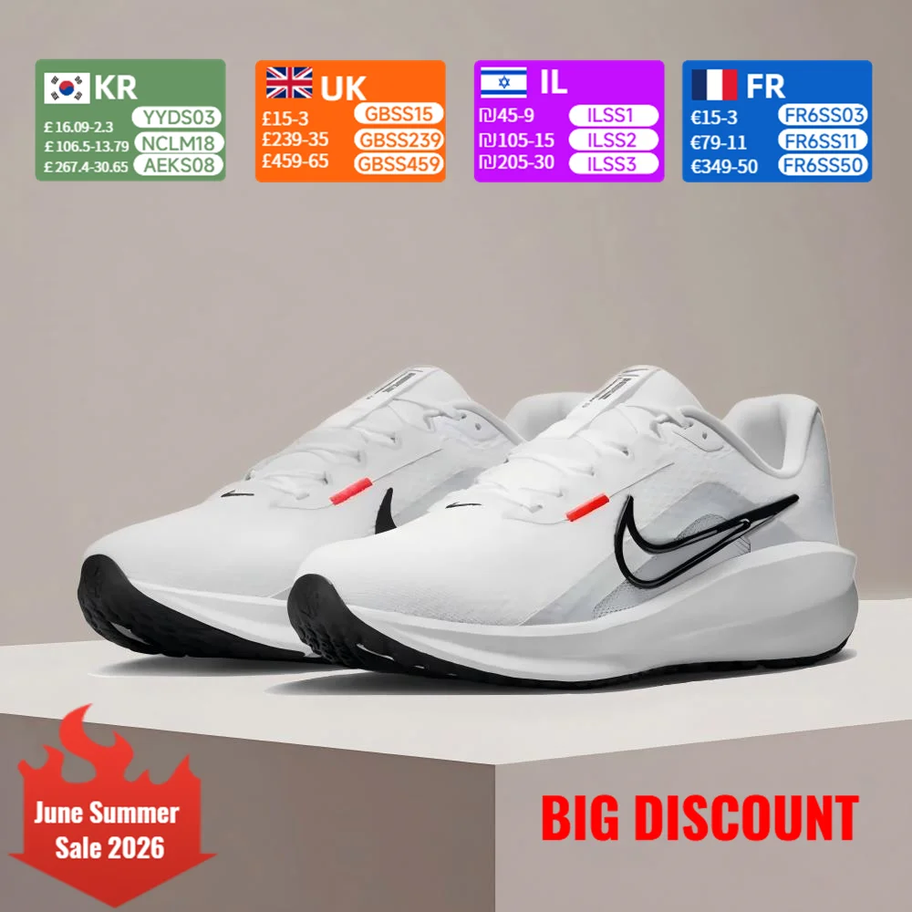 Nike Downshifter 13 Breathable, Slip-Resistant, Durable, Stylish, Versatile Cushioned Running Shoes Men's FD6454-107
Nike Downshifter 13 Breathable, Slip-Resistant, Durable, Stylish, Versatile Cushioned Running Shoes Men's FD6454-107