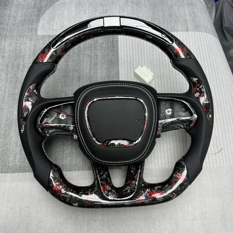 Suitable for ChallengersSRTModified and upgraded carbon fiber steering wheel
Suitable for ChallengersSRTModified and upgraded carbon fiber steering wheel