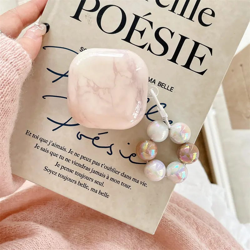 For Samsung Galaxy Buds 4 Pro 2 3Pro FE Live Core Lovely Marble Pattern Flower Chain Shockproof Protection Cover Headphone Case
For Samsung Galaxy Buds 4 Pro 2 3Pro FE Live Core Lovely Marble Pattern Flower Chain Shockproof Protection Cover Headphone Case