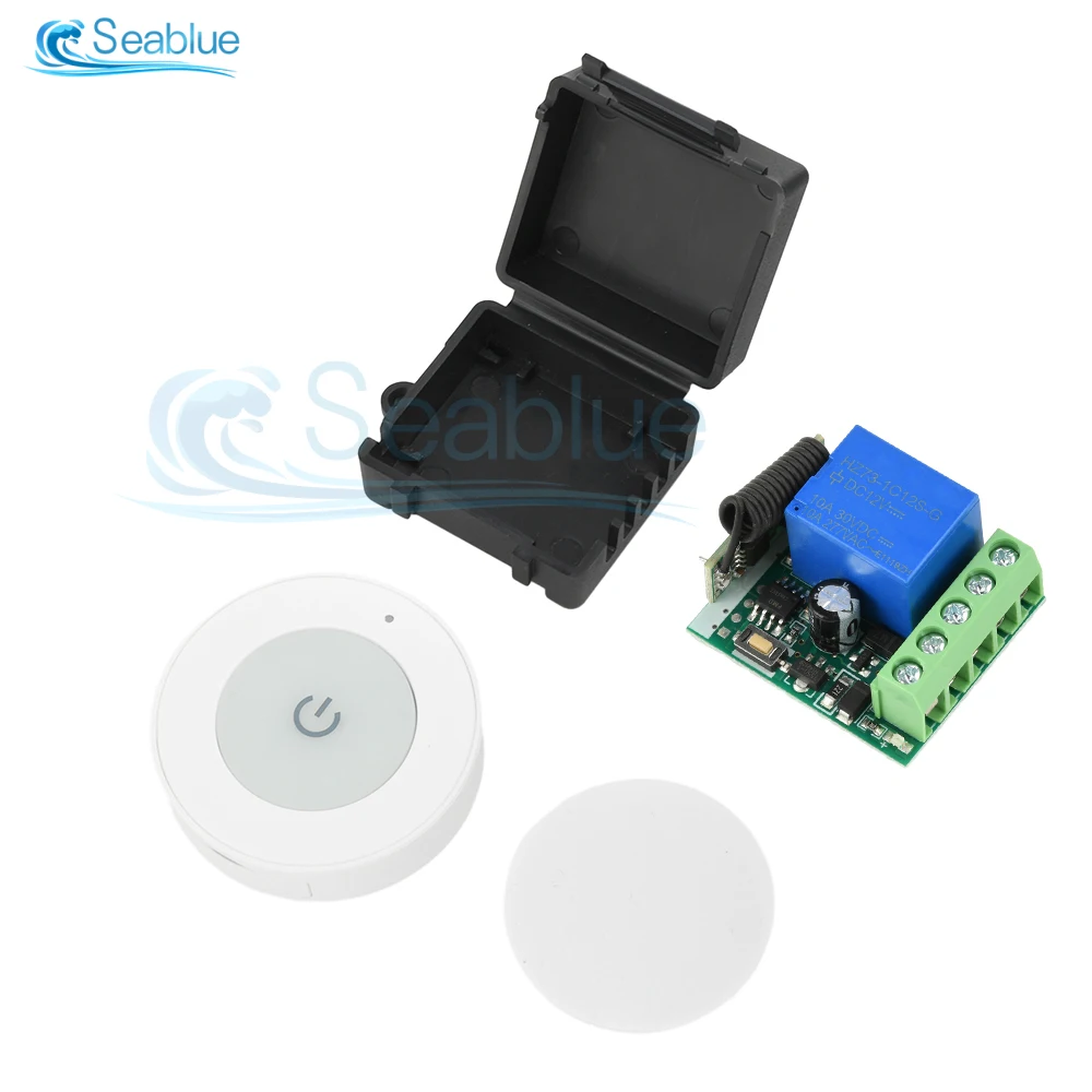 DC 12V Remote Control Smart Switch Universal 1CH 433MHz Gate Garage Door Led Lighting Asking Code Relay Receiver Mini Module 10A
DC 12V Remote Control Smart Switch Universal 1CH 433MHz Gate Garage Door Led Lighting Asking Code Relay Receiver Mini Module 10A
