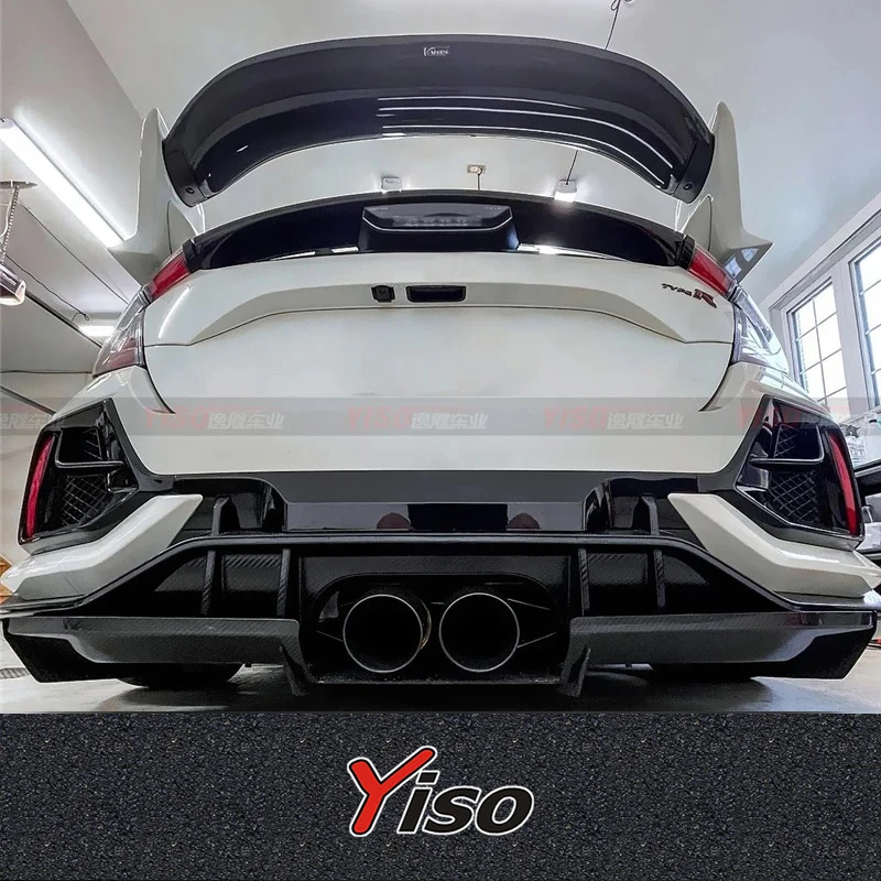 Suitable for Civic TypeR FK8 Modified encirclement Rear spoiler Carbon fiber Varis Rear Lip diffuser
Suitable for Civic TypeR FK8 Modified encirclement Rear spoiler Carbon fiber Varis Rear Lip diffuser