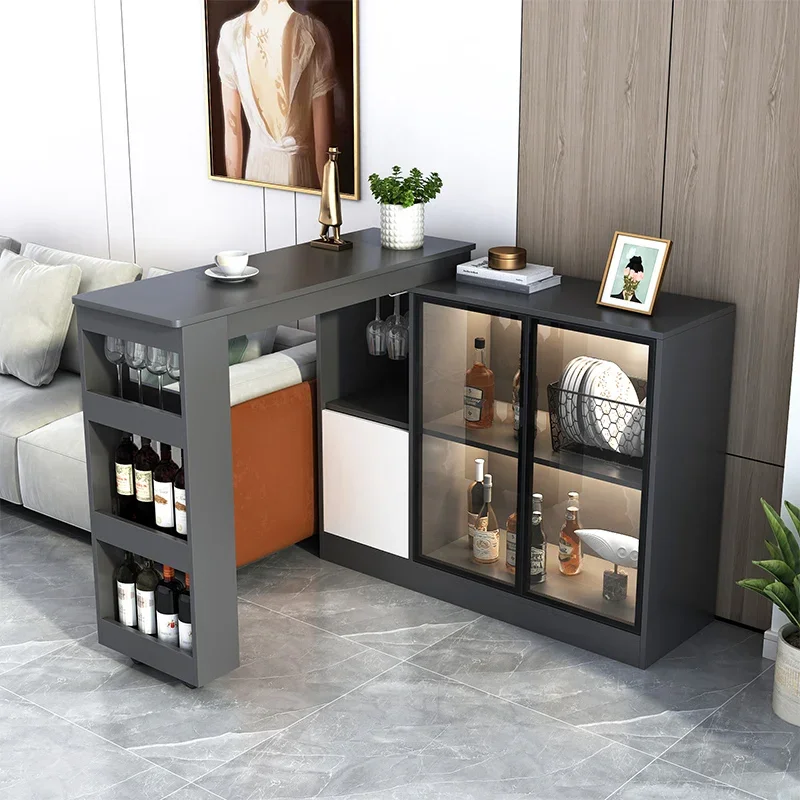 Household Light Luxury Bar Cabinet Simple Living Room Retractable Partition Wine Cabinet
Household Light Luxury Bar Cabinet Simple Living Room Retractable Partition Wine Cabinet