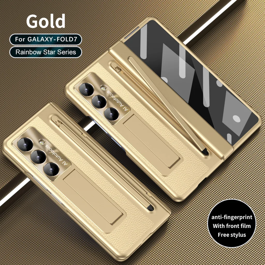 Кожаный чехол для телефона с подставкой для Samsung Galaxy Z Fold 7, 6, 5, 4, Fold7, 7 Fold6, 5G, слот для стилуса, универсальный защитный прочный чехол 
Кожаный чехол для телефона с подставкой для Samsung Galaxy Z Fold 7, 6, 5, 4, Fold7, 7 Fold6, 5G, слот для стилуса, универсальный защитный прочный чехол