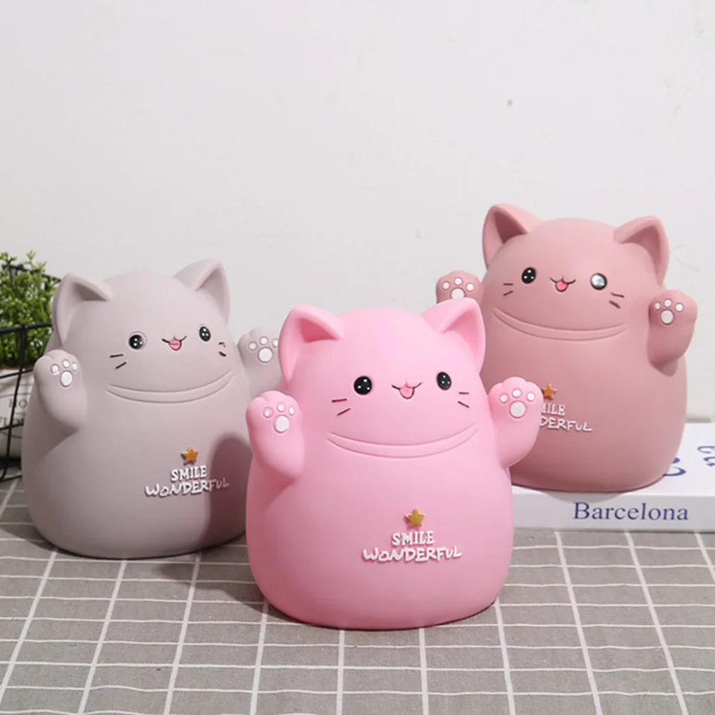 1Pcs Creative Cat Saving Pot Cartoon Coin Bank Durable Resin Piggy Bank for Home Bedroom Study Gift Saving Pot
1Pcs Creative Cat Saving Pot Cartoon Coin Bank Durable Resin Piggy Bank for Home Bedroom Study Gift Saving Pot