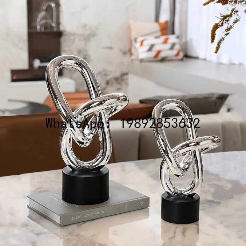 A21Resin Crafts Golden Rings Chains Geometrically Wound Sculpture Hollow Decorative Figurines Home Decoration Accessories
A21Resin Crafts Golden Rings Chains Geometrically Wound Sculpture Hollow Decorative Figurines Home Decoration Accessories