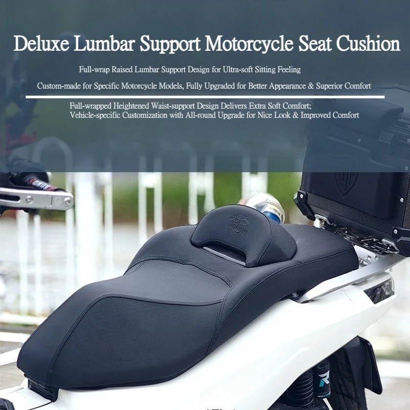 Motorcycle Modified Seat With Lumbar Support Soft Latex Cushion Fits Honda NWG150 Anti-slip Comfort Replacement Seat Pad
Motorcycle Modified Seat With Lumbar Support Soft Latex Cushion Fits Honda NWG150 Anti-slip Comfort Replacement Seat Pad