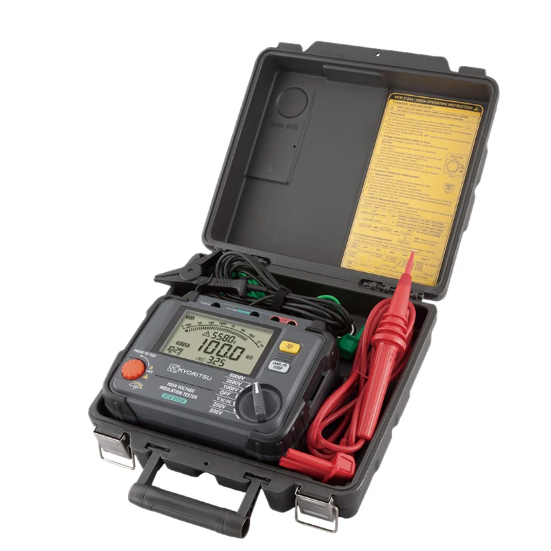 Original Kyoritsu Digital High Voltage Insulation Resistance Tester Kew3125a Multimeter Cheap in Stock
Original Kyoritsu Digital High Voltage Insulation Resistance Tester Kew3125a Multimeter Cheap in Stock