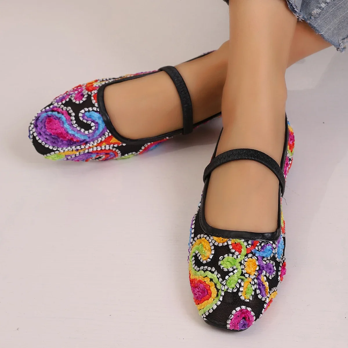 Женские балетки в стиле ретро, повседневная обувь на плоской подошве, женские дышащие кроссовки, женские легкие удобные прогулочные лоферы, Zapatos De Mujer
Женские балетки в стиле ретро, повседневная обувь на плоской подошве, женские дышащие кроссовки, женские легкие удобные прогулочные лоферы, Zapatos De Mujer