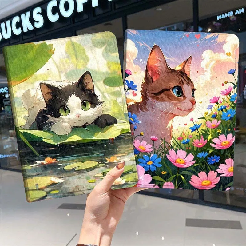 Beautiful Cat Flower Art Gift For Samsung Galaxy Tab A7 A A8 A9 A11 S6 S11 10.1 10.4 10.5 Inch Lite PLus Soft Tablet Case
Beautiful Cat Flower Art Gift For Samsung Galaxy Tab A7 A A8 A9 A11 S6 S11 10.1 10.4 10.5 Inch Lite PLus Soft Tablet Case