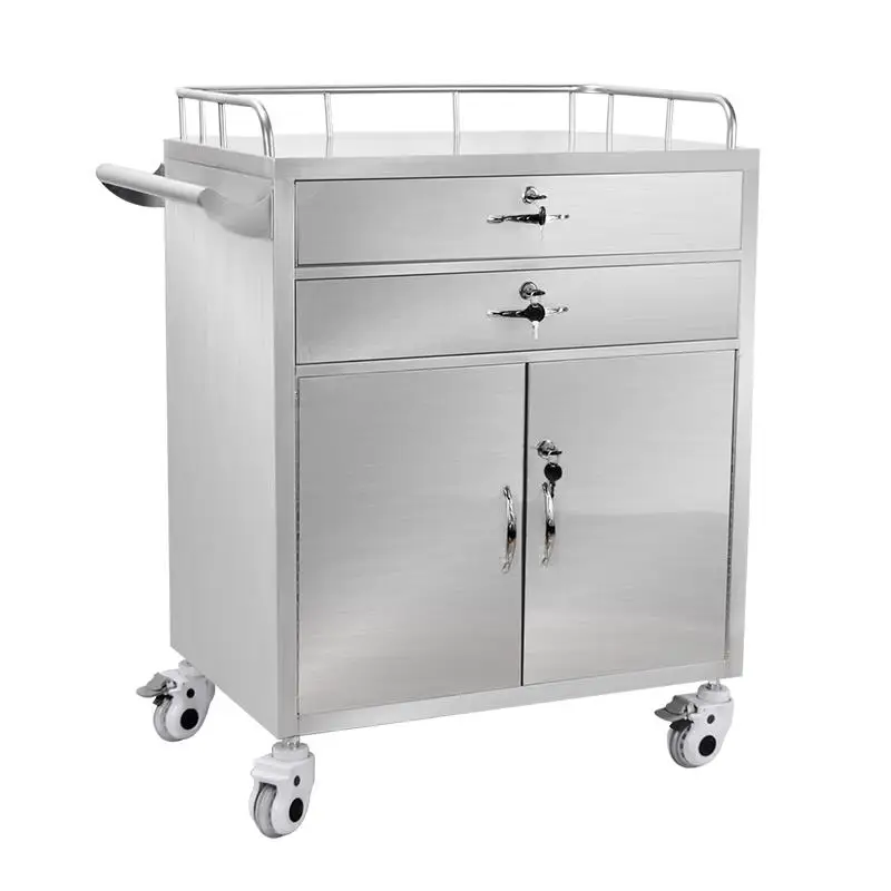 Thickened stainless steel plate silent ABS trolley
Thickened stainless steel plate silent ABS trolley