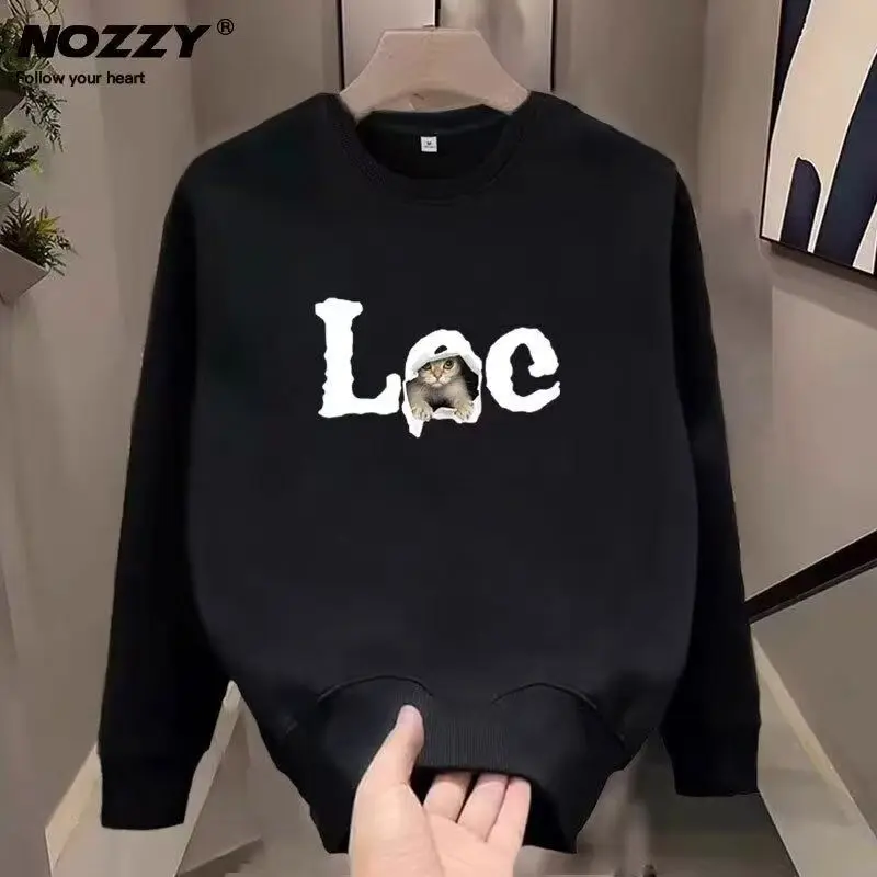 Autumn and winter warm street hoodies fashionable mens clothing womens casual round-neck hoodies letter-printed sports tops
Autumn and winter warm street hoodies fashionable mens clothing womens casual round-neck hoodies letter-printed sports tops