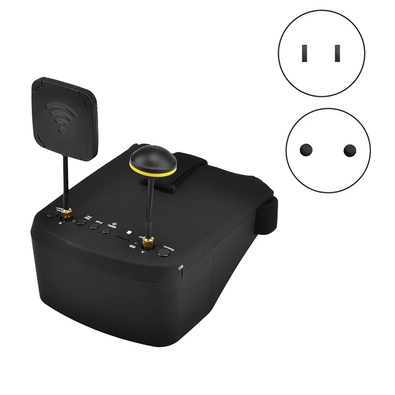 A22R-LS-800D FPV Goggles 5.8G 40CH 5Inch 854X480 DVR Recording/Storage Dual Antennas 2000Mah For RC Racing Drone
A22R-LS-800D FPV Goggles 5.8G 40CH 5Inch 854X480 DVR Recording/Storage Dual Antennas 2000Mah For RC Racing Drone