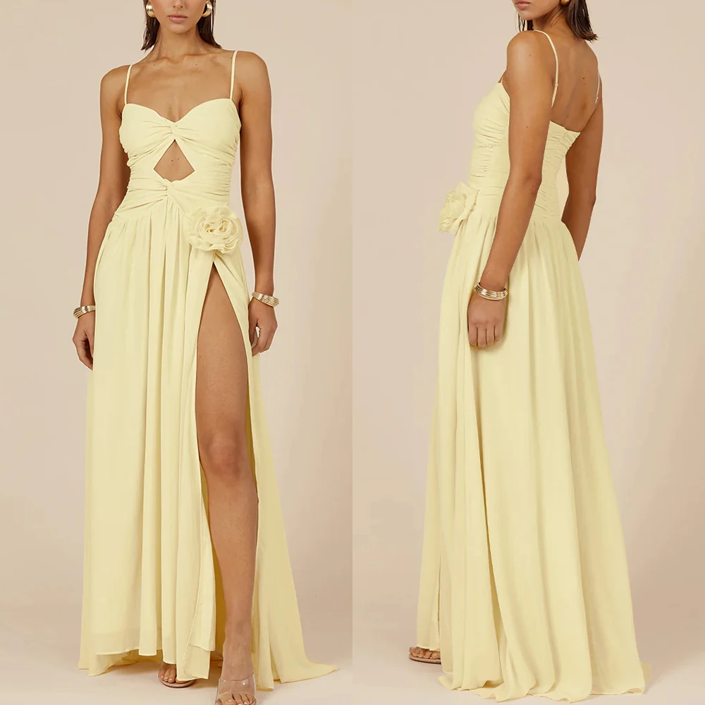 Customized Sexy Elegant Maxi Dress-lemon A-Line Evening Dresses Formal Exquisite Occasion High Quality Prom Party Gown for Women
Customized Sexy Elegant Maxi Dress-lemon A-Line Evening Dresses Formal Exquisite Occasion High Quality Prom Party Gown for Women