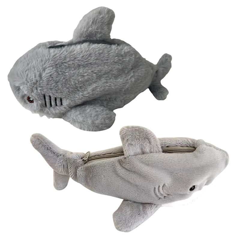 Cute Ocean Shark Plush Pencil Case Large Capacity Portable Pen Pouch Cosmetic Bag Stationery Storage for School Office
Cute Ocean Shark Plush Pencil Case Large Capacity Portable Pen Pouch Cosmetic Bag Stationery Storage for School Office