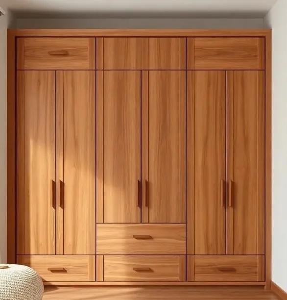 Simple Solid Wood Wardrobe for Bedroom Modern Home Wardrobe Matching-easy Wardrobe
Simple Solid Wood Wardrobe for Bedroom Modern Home Wardrobe Matching-easy Wardrobe