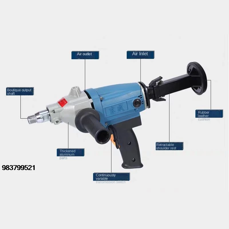 Good Price FF02-160 Handheld High-Power Diamond Electric Drilling Machine for Water And Concrete Core Drilling
Good Price FF02-160 Handheld High-Power Diamond Electric Drilling Machine for Water And Concrete Core Drilling