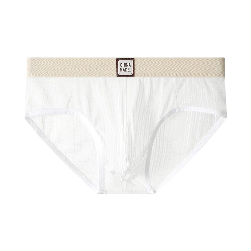 Men's Summer Mesh Briefs Quick Dry Breathable Thin Low Waist Triangle Underwear Soft Comfort Casual Panties
Men's Summer Mesh Briefs Quick Dry Breathable Thin Low Waist Triangle Underwear Soft Comfort Casual Panties