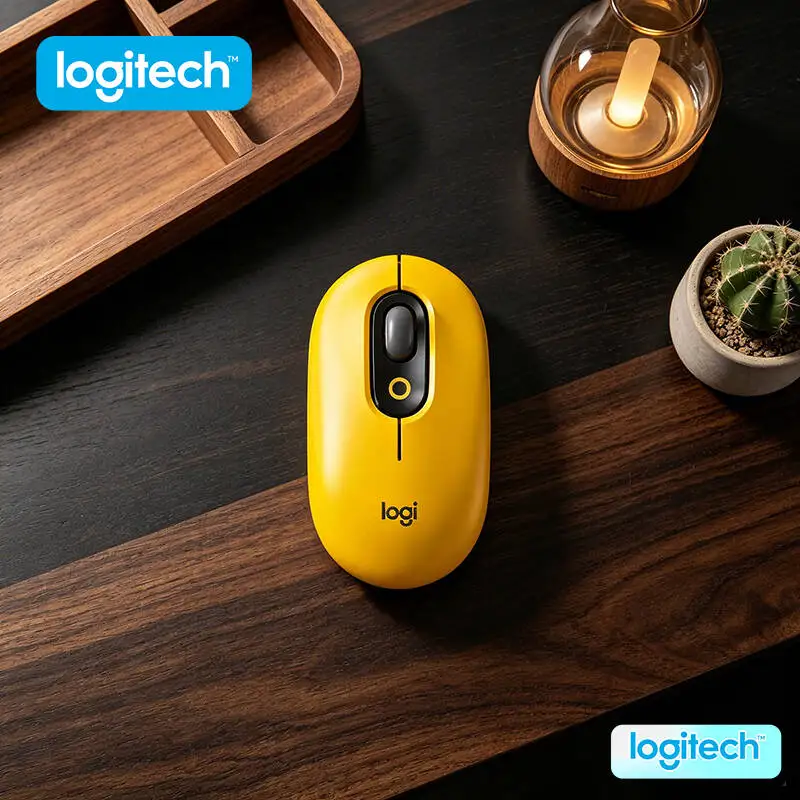 Logitech M350 POP Mouse High-Precision 1000 DPI Bluetooth USB Silent Scroll for Professional Business Laptop and Office Use
Logitech M350 POP Mouse High-Precision 1000 DPI Bluetooth USB Silent Scroll for Professional Business Laptop and Office Use