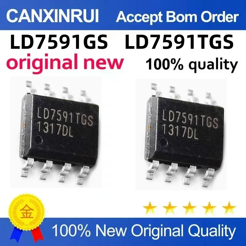(5 pieces) Brand new LD7591TGS LD7591TGS SOP-8 LD7591 spot chip IC
(5 pieces) Brand new LD7591TGS LD7591TGS SOP-8 LD7591 spot chip IC