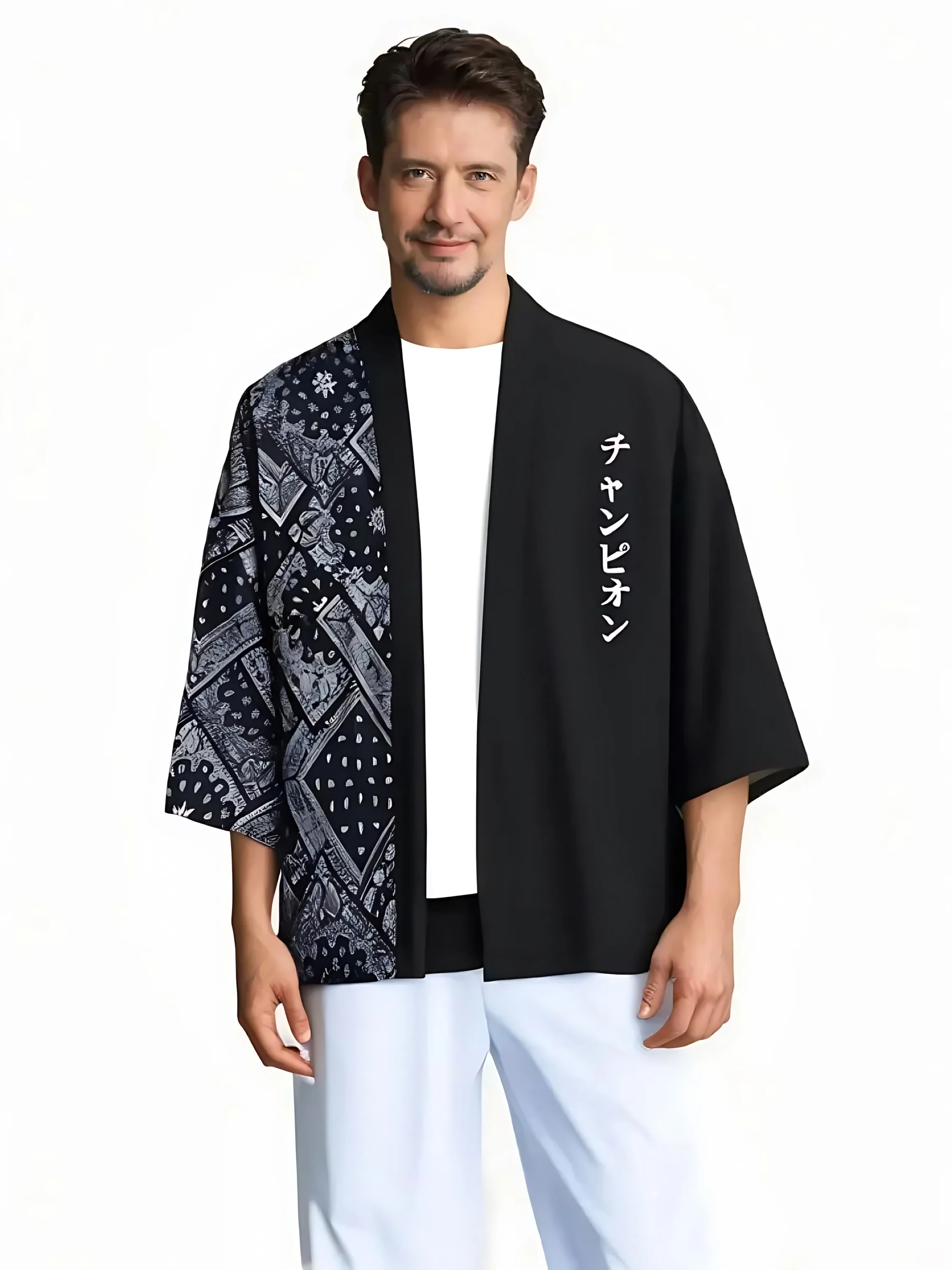 2026 Summer Men's Kimono 3D Printed Pattern Breathable Lightweight Casual Fashion Outdoor Men's Clothing
2026 Summer Men's Kimono 3D Printed Pattern Breathable Lightweight Casual Fashion Outdoor Men's Clothing