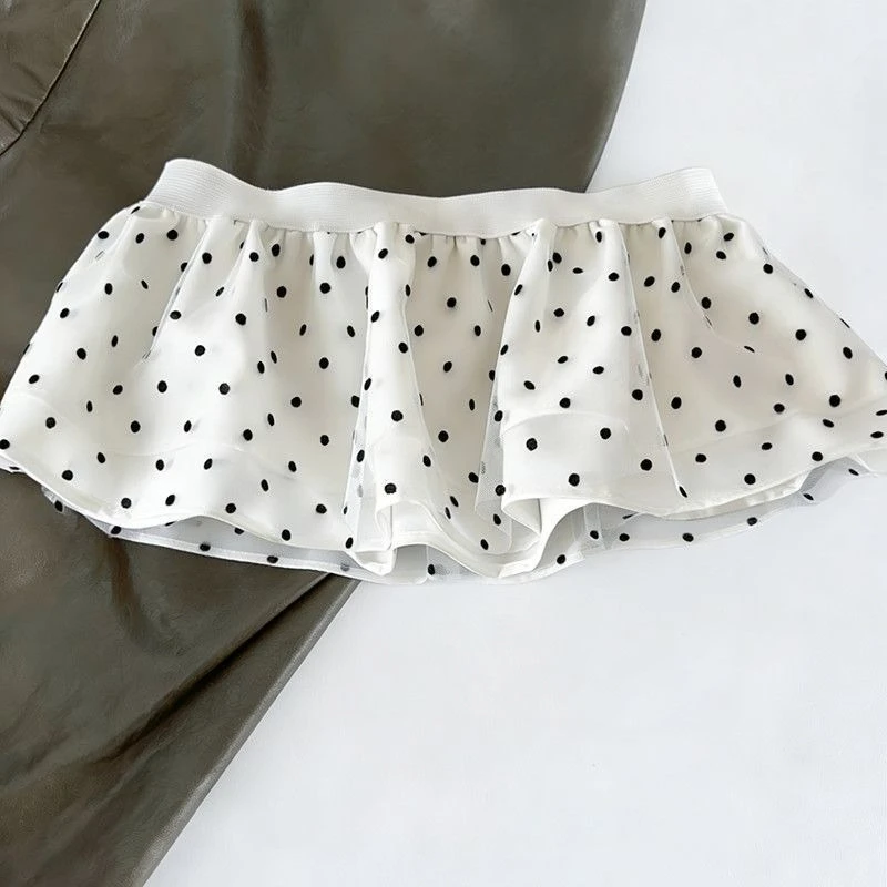 Layering Sweet Minority Short Fart Curtain Slim Cake Polka Dot Patchwork Skirts French Style Small Fellow Elegant Faldas
Layering Sweet Minority Short Fart Curtain Slim Cake Polka Dot Patchwork Skirts French Style Small Fellow Elegant Faldas