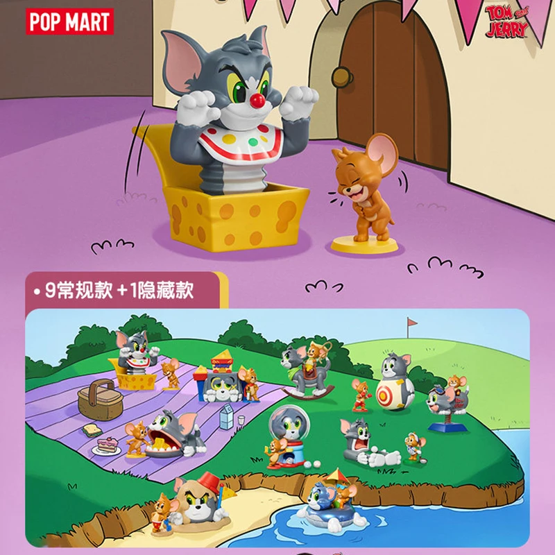 POPMART TOM And JERRY Funfair Series Mystery Box Genuine Blind Box Guess Toys Bag Anime Figure Desktop Ornaments Model Gift Girl
POPMART TOM And JERRY Funfair Series Mystery Box Genuine Blind Box Guess Toys Bag Anime Figure Desktop Ornaments Model Gift Girl