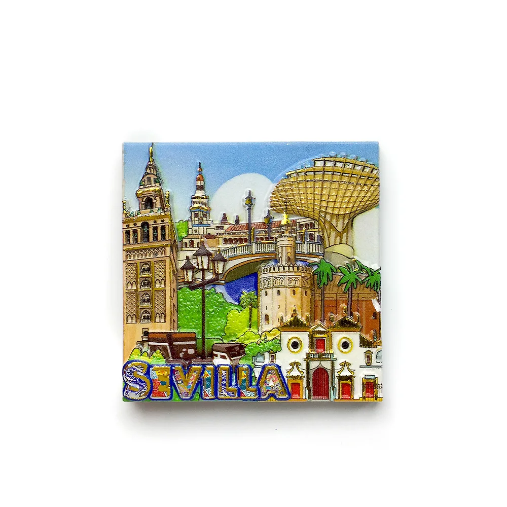 Spanish Seville 3D Resin Fridge Magnet Decorative MagneticSticker Travel Souvenir
Spanish Seville 3D Resin Fridge Magnet Decorative MagneticSticker Travel Souvenir