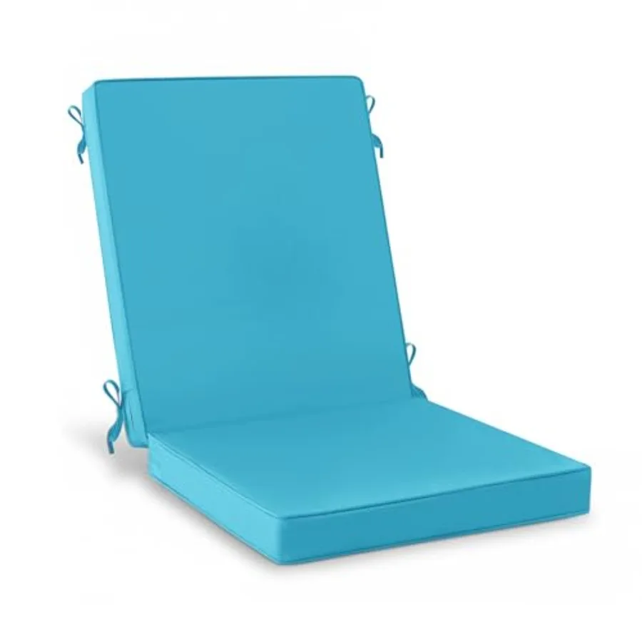 Patio Dining Chair Cushions with Non-Slip Bottom, Water Resistant Outdoor Seat Cushion with Ties, Removable Covers for Garden L
Patio Dining Chair Cushions with Non-Slip Bottom, Water Resistant Outdoor Seat Cushion with Ties, Removable Covers for Garden L
