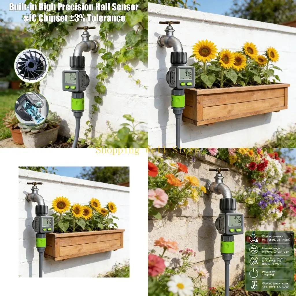 KX4B Automatic Plant Watering System For deck And Spacious Yard Application
KX4B Automatic Plant Watering System For deck And Spacious Yard Application