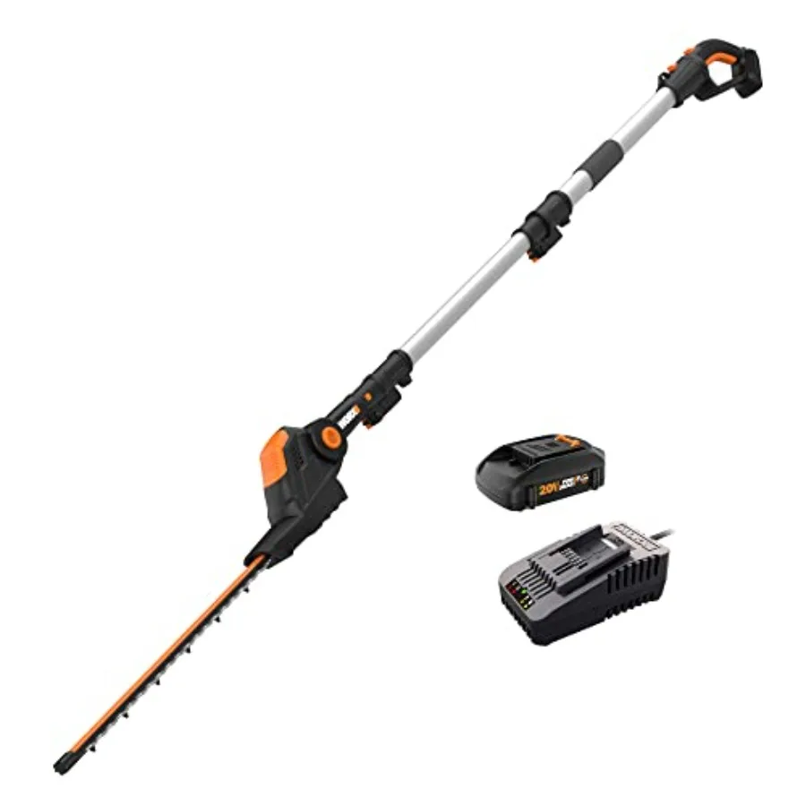 20V 2-in-1 Attachment Capable Hedge Trimmer
20V 2-in-1 Attachment Capable Hedge Trimmer