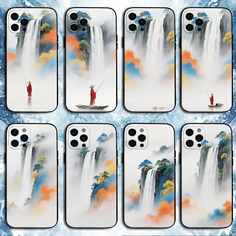 Ink painting Phone Case For iPhone17,16,15,14,13,12,11 Plus,Pro Max, Soft Silicone Black Cover
Ink painting Phone Case For iPhone17,16,15,14,13,12,11 Plus,Pro Max, Soft Silicone Black Cover