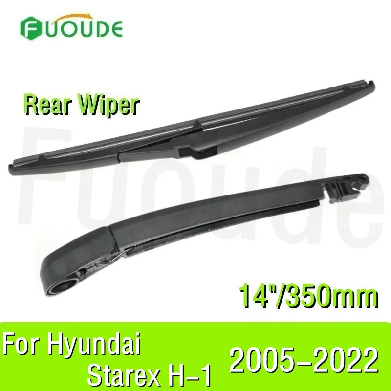 For Hyundai Starex H-1 Rear Wiper Blade 14"/350mm Car Windshield Windscreen Rubber 2005 2006 2007 2008 2009 2010 -2022
For Hyundai Starex H-1 Rear Wiper Blade 14"/350mm Car Windshield Windscreen Rubber 2005 2006 2007 2008 2009 2010 -2022