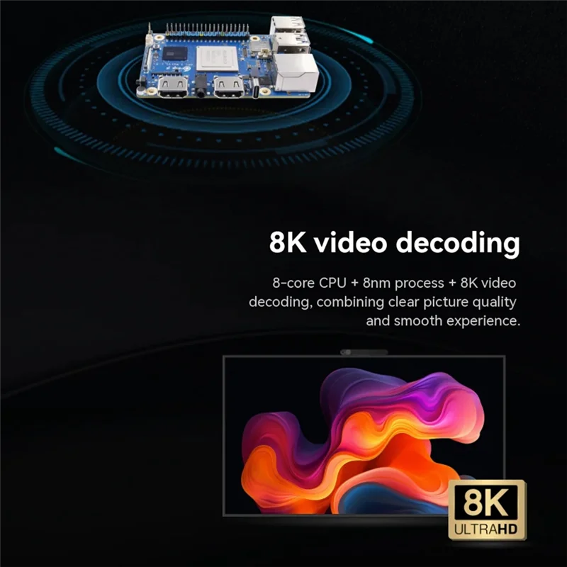 【Падение цены! !】Для Orange Pi 5 Max 16 ГБ ОЗУ LPDDR5 Макетная плата RK3588 2.5G LAN Wi-Fi 6E + BT 5.3 BLE 8K Декодирование Single Bo
【Падение цены! !】Для Orange Pi 5 Max 16 ГБ ОЗУ LPDDR5 Макетная плата RK3588 2.5G LAN Wi-Fi 6E + BT 5.3 BLE 8K Декодирование Single Bo