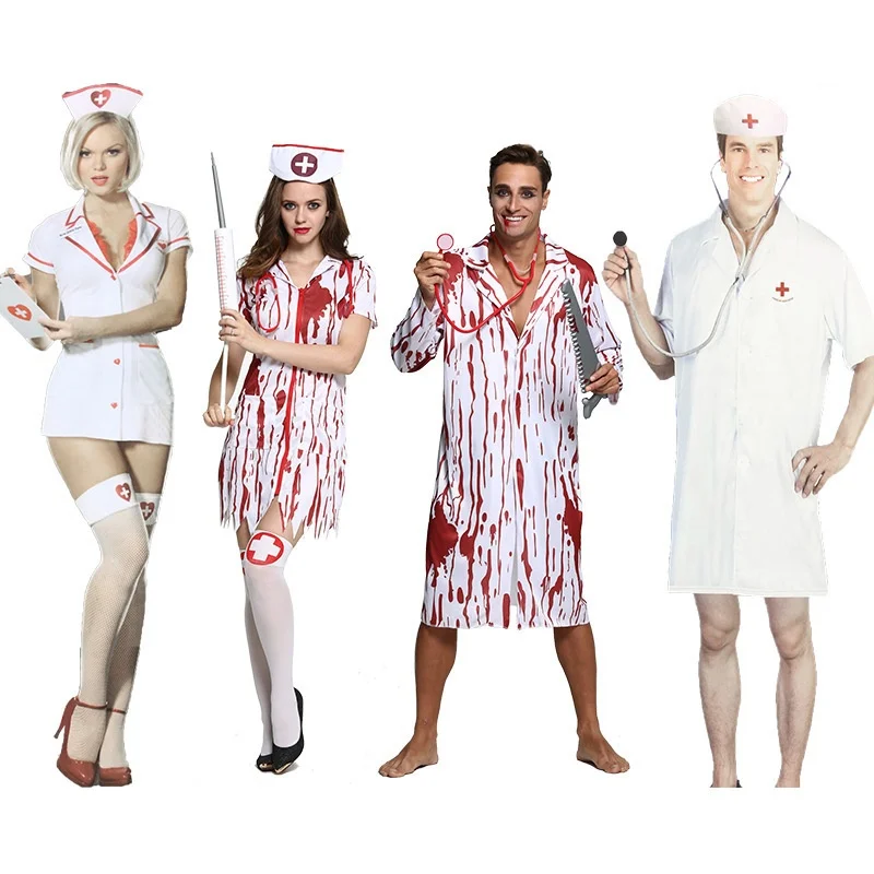 Halloween Doctor Nurse Cosplay Costume Party Stage Performance Outfit Funny Dress up Traditional Chinese Ethnic Stage Costume
Halloween Doctor Nurse Cosplay Costume Party Stage Performance Outfit Funny Dress up Traditional Chinese Ethnic Stage Costume