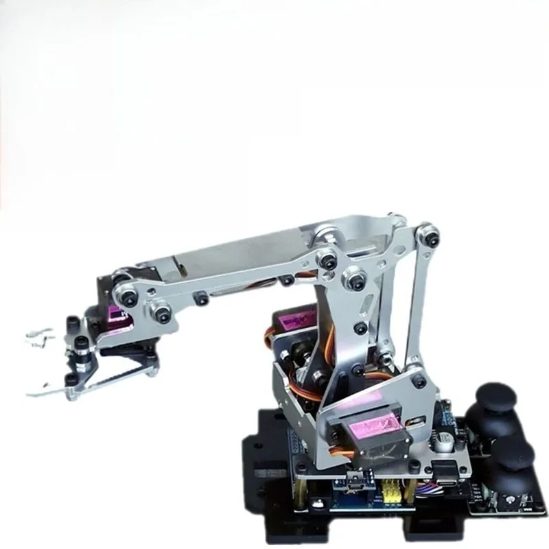 Industrial Grade Robotic Arm Kit,Joystick Control System,DIY Assembly Full Set Robot Arm Accessory For Handling Grasping
Industrial Grade Robotic Arm Kit,Joystick Control System,DIY Assembly Full Set Robot Arm Accessory For Handling Grasping