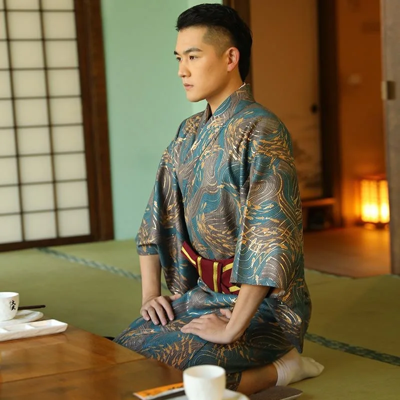 Japanese Traditional Kimono Men's Ethnic Clothing H 92616 Cross-Border Trade Authentic Kimono Men's Fashion
Japanese Traditional Kimono Men's Ethnic Clothing H 92616 Cross-Border Trade Authentic Kimono Men's Fashion