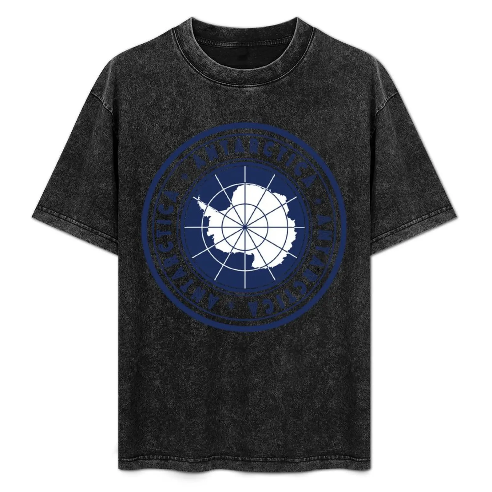 Round Antarctica flag design - Blue T-Shirt Big Size Simple T-Shirt
Round Antarctica flag design - Blue T-Shirt Big Size Simple T-Shirt