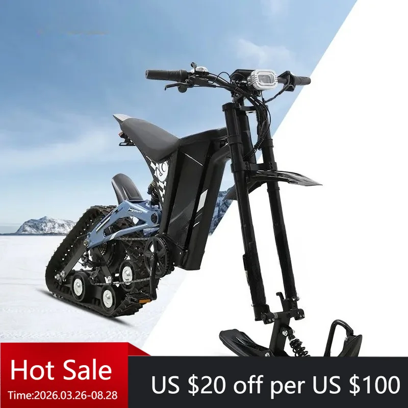 TC TXED High Quality 52V 1000W Rear Wheel Motor Electric Snow Bike All Season Off-Road Electric Motorcycle
TC TXED High Quality 52V 1000W Rear Wheel Motor Electric Snow Bike All Season Off-Road Electric Motorcycle