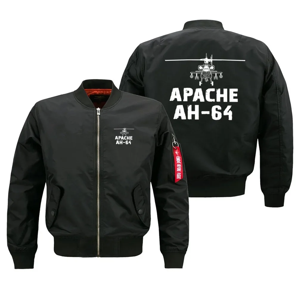 Apache AH-64 Autumn Winter Outdoor Windproof Man Baseball Coats Pilots Military Flight Aviation Men Ma1 Bomber Jacket
Apache AH-64 Autumn Winter Outdoor Windproof Man Baseball Coats Pilots Military Flight Aviation Men Ma1 Bomber Jacket