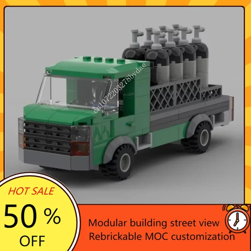 202PCS MOC City Oxygen Transporting Truck Model Building Blocks Technology Bricks Creative Assembly Adults Toy Christmas Gifts
202PCS MOC City Oxygen Transporting Truck Model Building Blocks Technology Bricks Creative Assembly Adults Toy Christmas Gifts