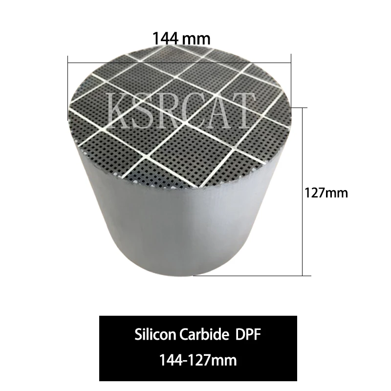 Diesel Particulate Filtration Honeycomb filter 144*127mm DPF filter Prevent Exhaust Gas Sic DPF
Diesel Particulate Filtration Honeycomb filter 144*127mm DPF filter Prevent Exhaust Gas Sic DPF