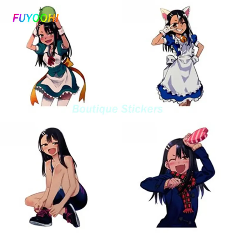 FUYOOHI Funny Sticker Nagatoro Hayase Cosplay Car Sticker Miss Nagatoro Sexy Uniform Decal Trunk Motorcycle Helmet Stickers
FUYOOHI Funny Sticker Nagatoro Hayase Cosplay Car Sticker Miss Nagatoro Sexy Uniform Decal Trunk Motorcycle Helmet Stickers