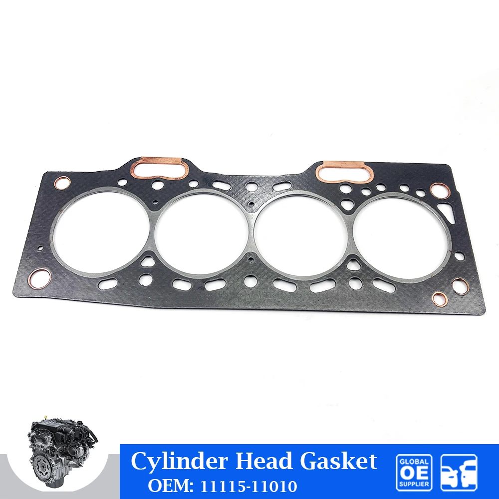 Engine Cylinder Head Gasket For Toyota Corolla Starlet 12V Tercel 1.3L EE110 2E 3E Auto Parts Car Accessories OEM 11115-11010
Engine Cylinder Head Gasket For Toyota Corolla Starlet 12V Tercel 1.3L EE110 2E 3E Auto Parts Car Accessories OEM 11115-11010