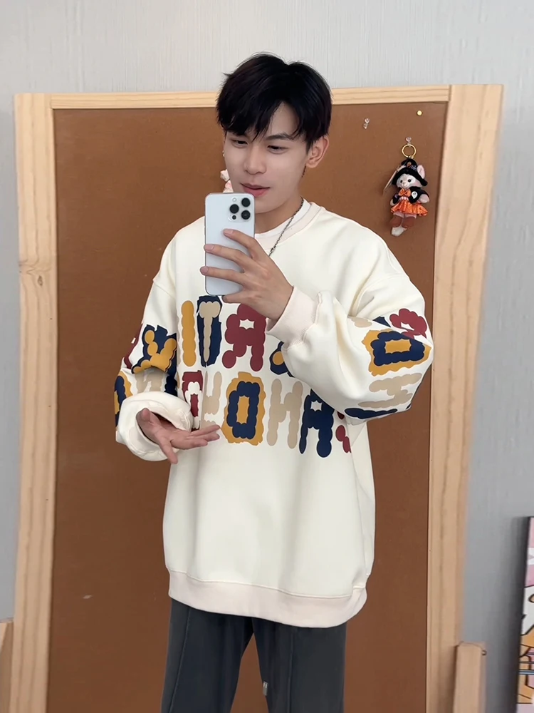 Men's Hiphop Sweatirt Spring Autumn Heavyweight Hardwearing American High Street Jaet Trendy Brand Premium Couple Top
Men's Hiphop Sweatirt Spring Autumn Heavyweight Hardwearing American High Street Jaet Trendy Brand Premium Couple Top